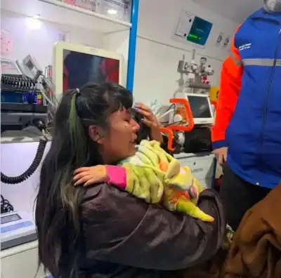 El momento más esperado: un perro policía encontró a Aitana, la nena de 3 años