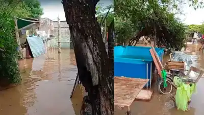 Alerta máxima en Termas: el dique superó su récord histórico y el agua ya invade barrios