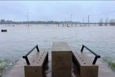 El plan de Concordia para evacuar a 4.000 personas si el río Uruguay desborda