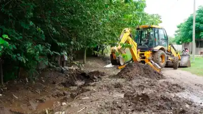 Obras en San Javier: El plan municipal para evitar que las lluvias generen caos en La Banda