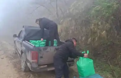 Huyó de un control, abandonó la camioneta y la policía encontró algo inesperado