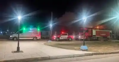 Misterio en Puerto Santa Cruz: una mujer murió en el incendio de su propia casa