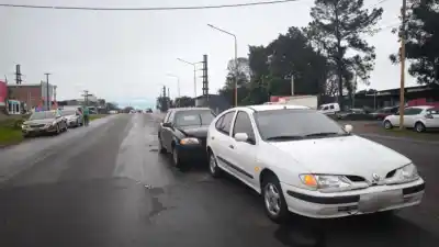 Caos en Quaranta: seis autos chocaron en cadena y el misterio sigue sin resolver