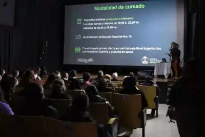 Rincón de los Sauces: la nueva Tecnicatura en Enfermería desbordó las expectativas y ya tiene 100 inscriptos