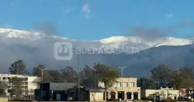 Salta amaneció con los cerros nevados y una mañana helada: ¿cómo seguirá el clima hoy?