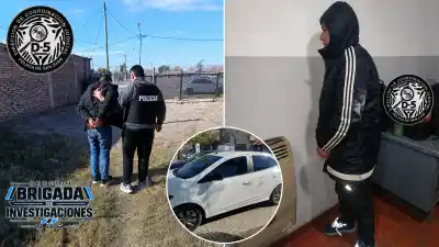 El botín que delató a la banda: secuestran una moto robada, un auto y hasta piernas de cerdo en dos allanamientos
