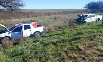Colisión en cadena en la Ruta 35: el dato que sorprendió a los rescatistas