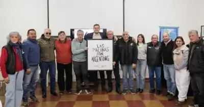 El gesto de un campeón del mundo que emocionó a los veteranos de Malvinas en Maipú