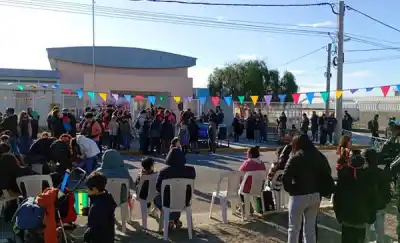 La flamante comisión del Bahía Nueva reunió a cientos de chicos en un festejo que superó todas las expectativas
