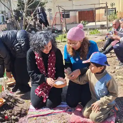 El proyecto escolar que une a los niños de Alto Comedero con la Pachamama