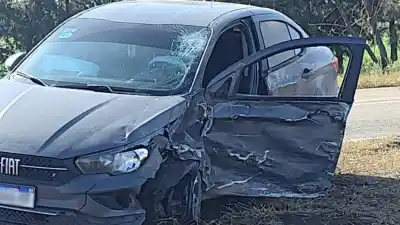 La Policía investiga un choque en la Ruta 66: hay tres heridos y un dato que sorprende