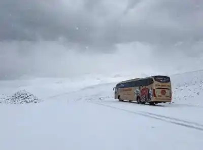 Nieve, hielo y obras: las rutas que complican el tránsito en Catamarca