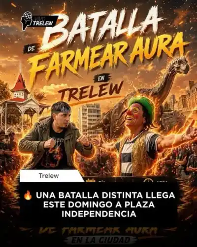 La tendencia viral llega a Chubut: primer torneo presencial de farmeo de aura en Trelew