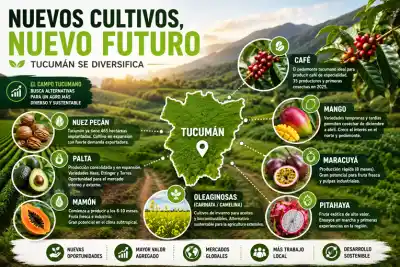 Del limón al café: los cultivos que están reinventando el campo tucumano