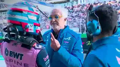 Colapinto sorprende en China: el gesto de Briatore que revela el cambio en Alpine