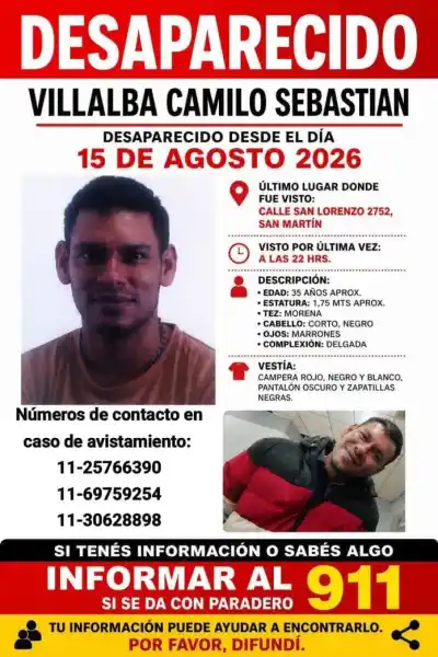 Un misionero desapareció en Buenos Aires y su familia pide ayuda desesperada