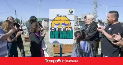Un rincón con memoria: la plaza que homenajea a las mujeres de Malvinas ya es parte del circuito turístico de Río Gallegos