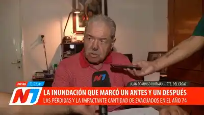 Alerta máxima en Santiago: El Río Dulce alcanza niveles extremos y ya comparan la situación con la histótica inundación de 1974