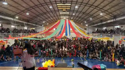 Dolavon desbordó de alegría: más de 2.000 personas celebraron el Día de las Infancias