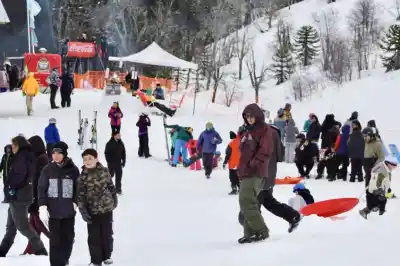 Cerro Batea Mahuida: la Fiesta de la Nieve que paralizó a Pirrén y atrajo a miles