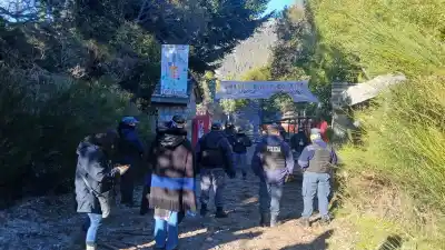 Tras 15 años de disputa: ejecutaron el desalojo de la comunidad mapuche Quintriqueo en la Ruta 40