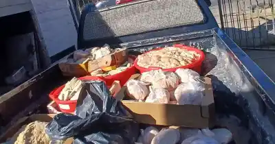 Abigeato en Las Heras: encontraron 280 kilos de productos avícolas en un allanamiento