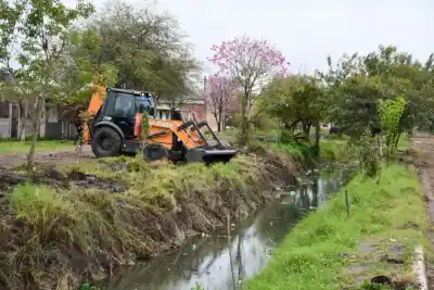 El Canal Quijano, bajo la lupa: qué encontraron los operarios al inspeccionar los desagües