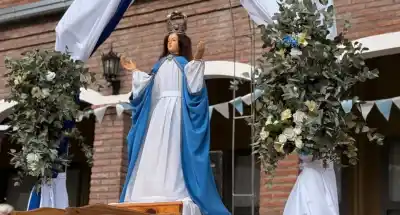 150 años de historia y fe: así celebró Alpa Corral su aniversario y la fiesta patronal