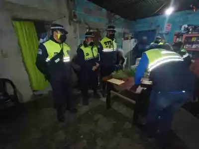 93 Plantas de Marihuana secuestradas por la Policía de Santa Lucía
