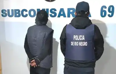 Un simple control en Roca terminó con un detenido que nadie esperaba