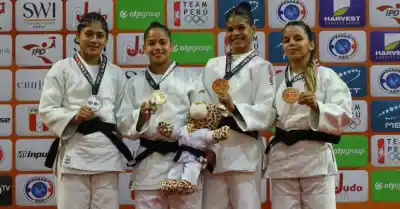La judoca catamarqueña Mika Rojas se subió al podio en el Open de Lima y sumó puntos clave para su ranking