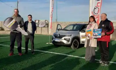 El flamante ganador del Telebingo Deportivo que recibió su auto 0 km en Puerto Madryn