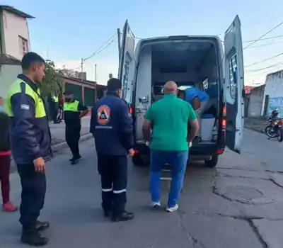 Monterizo resulta herido al caerse de la motocicleta