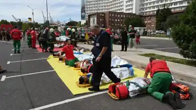 Simulacro en Comodoro Py: el operativo de emergencia que puso a prueba a la Justicia con un escenario de pesadilla