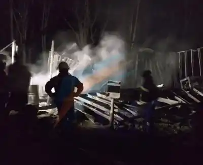 Tragedia en Ushuaia: un nene de 8 años murió en un incendio en el barrio 2 Banderas