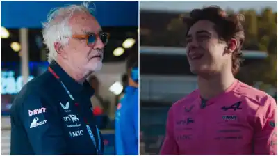 La inesperada interrupción de Flavio Briatore que dejó a Colapinto sin palabras en China