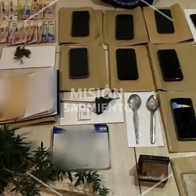 Cayó un punto de venta de drogas en Cortaderas y un hombre de 47 años terminó detenido