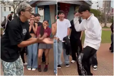 El desafío viral en la Costanera de Posadas: un pancho como premio y el 'aura' en juego