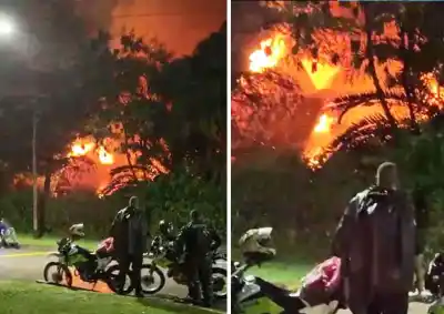 Yerba Buena en llamas: una casa reducida a cenizas y una búsqueda desesperada tras el incendio
