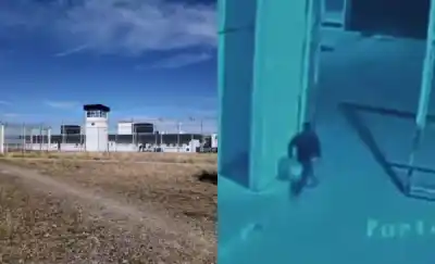 Se fugó un preso del IPP de Trelew y las cámaras captaron el momento exacto