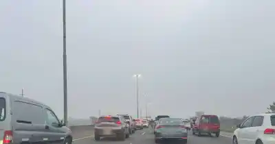 Caos en la Autopista: un choque en Quilmes dejó filas kilométricas y demoras en la zona de Berazategui