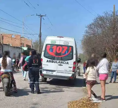 Madre e hijo resultan heridos al caerse de la moto en Monteros