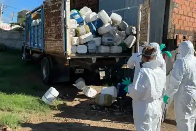 Acopio ilegal en Rosario del Tala: clausuraron el predio y la multa supera los 44 millones