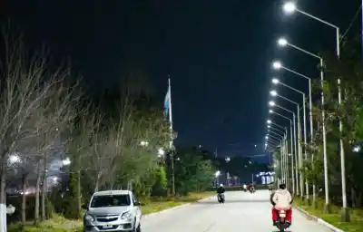 Inauguraron 58 cuadras de pavimento y 2.200 metros de luces LED: ¿qué barrios fueron beneficiados?