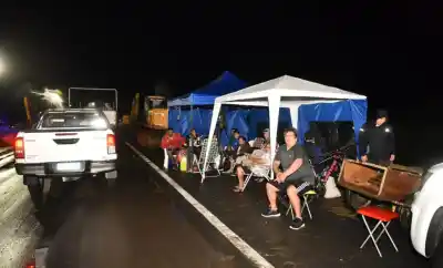 La Madrid bajo el agua: más de 200 familias huyeron de sus casas en una noche de angustia y frío