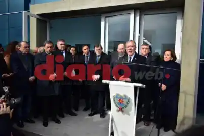 El gobernador Suárez dejó inaugurado el nuevo Hospital de Beltrán