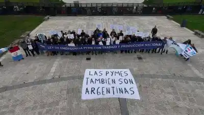 El grito empresarial que incomoda a Milei: marcha masiva en Plaza de Mayo y un reclamo que no cesa
