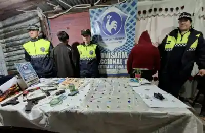 Buscaban elementos de un robo y se toparon con un arsenal: el hallazgo que sorprendió a la policía
