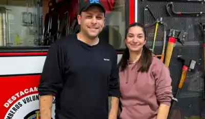 La beba no esperó: bomberos de Bariloche asistieron un parto en plena emergencia