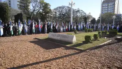 ¿Qué pasó en Plaza Centenario? El emotivo homenaje que unió a toda Villa María